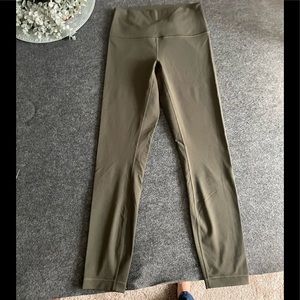 Lululemon wunder under high rise full luon 7/8